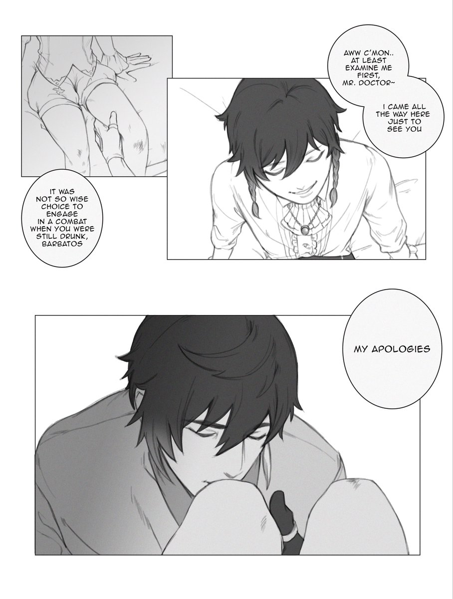 anpanroll's tweet photo. a cure for wounds
.
#zhongven #鍾ウェン https://t.co/cECnBMF3nQ