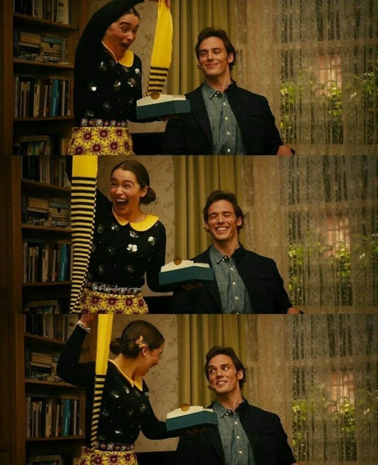 en la vida necesitamos a alguien que nos escuche como will lo hacía con lou