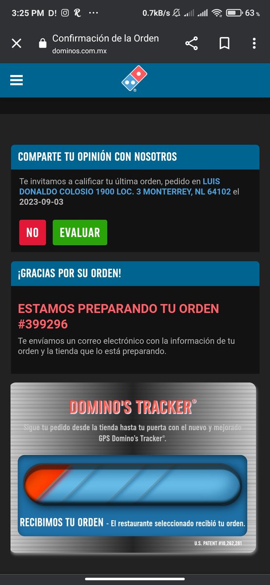 chovywashere's tweet photo. @dominosmx No me dejó mandar privado, pero espero que con estos dos número de orden se pueda avansar en la devolución, nuevamente, muchas gracias. 
Números de orden relacionados:
399314
399296 https://t.co/53Bj6fjVgN