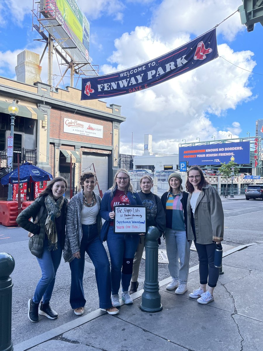 This week the Stepp Lab is raising awareness about voice disorders like spasmodic dysphonia by participating in <a href="/dysphonia_intl/">Dysphonia International</a>’s annual Walk for Talk! To learn more about Dysphonia International, visit dysphonia.org 🗣❤️