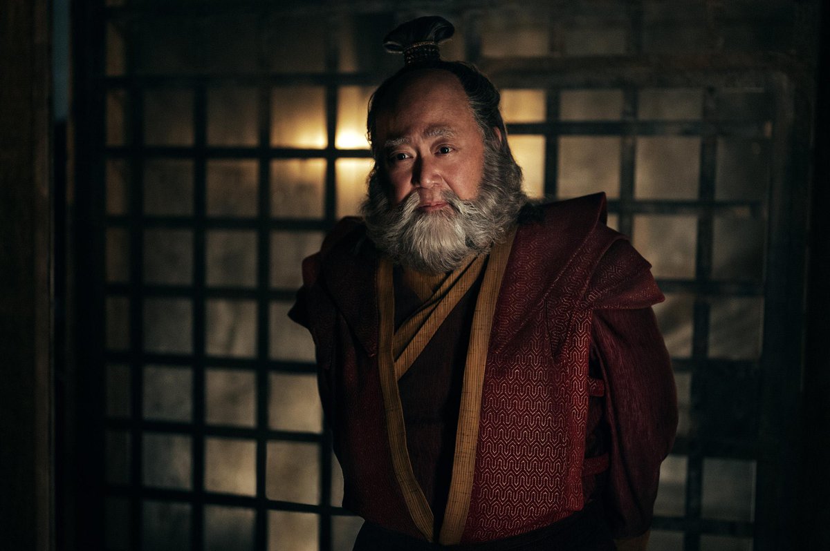 NetflixFR's tweet photo. Seigneur du feu Ozai.
Général Iroh. 
Princesse Azula. 
Commandant Zhao.

L’adaptation d’Avatar : Le dernier maître de l’air, en 2024. https://t.co/VqFgq16I8T