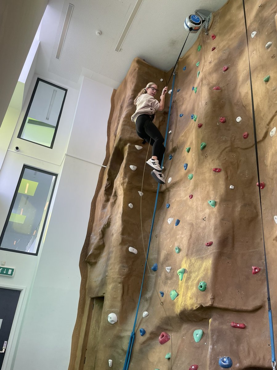 A fab afternoon at the climbing room with year 1 #activityanalysis #newoccupations #fears