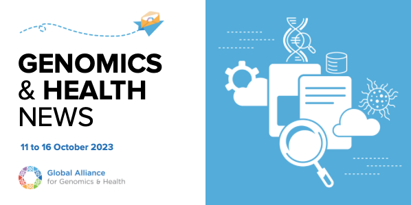 The latest edition of our weekly newsletter, #genomicsandhealthnews, is now available. 📰 Featuring articles from @GENbio, @dwnews, @genomicmedswe, and more. Read here: bit.ly/3S166BS