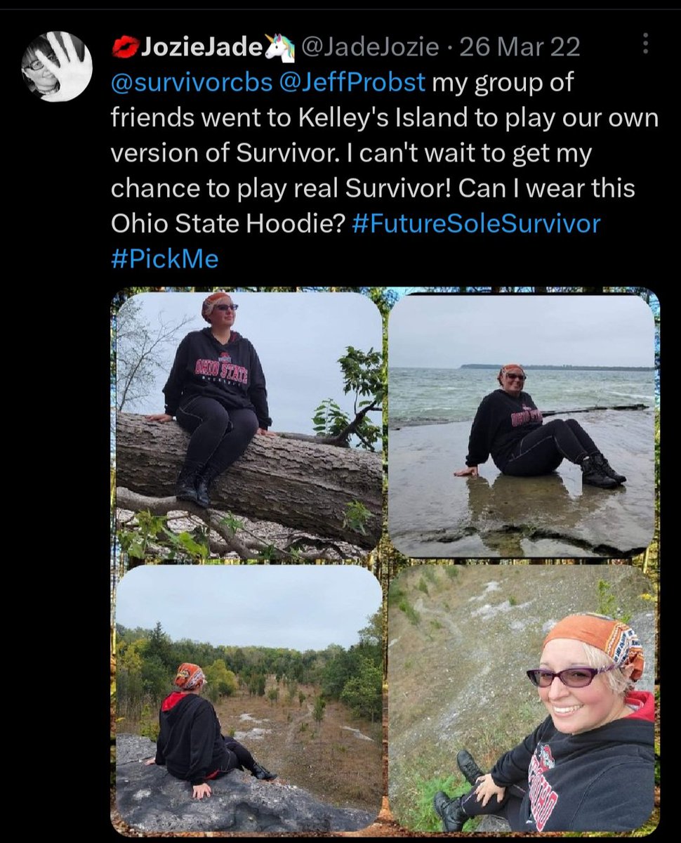 JadeJozie's tweet image. @survivorcbs @JeffProbst @CBS I love pretending I am on #Survivor and staying on an island, living off of rice, and not changing clothes while hiking and playing games. I am at #OpenCastingCall in Bowling Green, Kentucky ready for my Survivor journey to to be for real!!! #LetsGo
