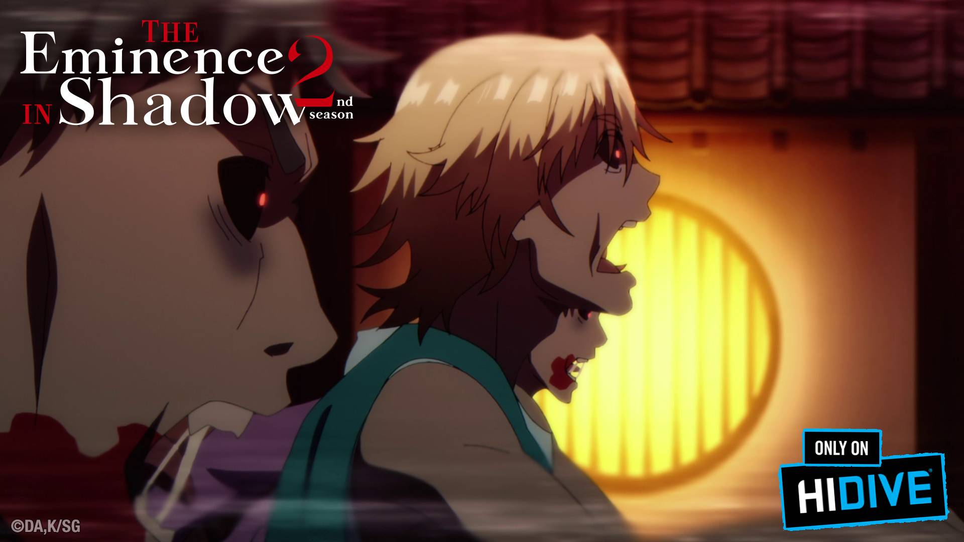 HIDIVE to Simulcast 'The Eminence in Shadow' S2 Sub & Dub