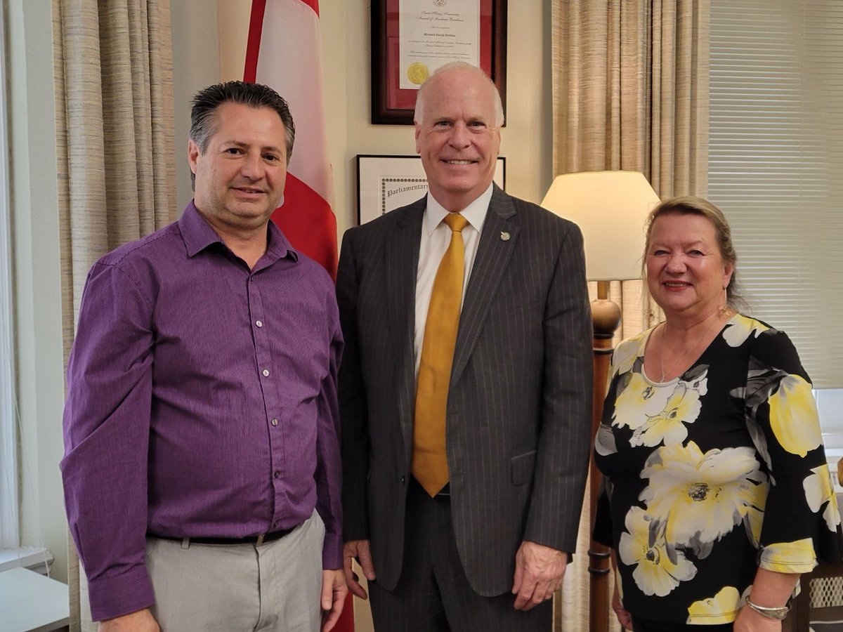 nsarREALTORS's tweet photo. Thanks to @RickPerkinsMP for meeting with us in Ottawa to discuss housing in our province. #CREAPAC23 @CREA_ACI https://t.co/sAAxXaKua2