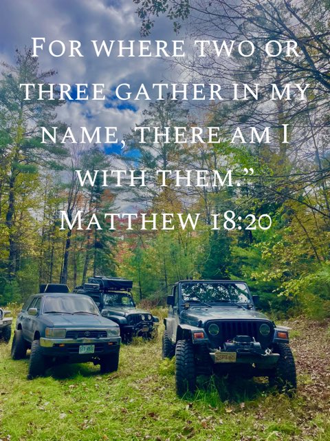 Church is wherever people gather to share the name of Jesus and to worship Jesus. To worship &amp; celebrate the name of Jesus, we don’t need to be inside four walls. To worship Jesus, we just need to ask for His presence wherever we are. How will you do church with others this week?