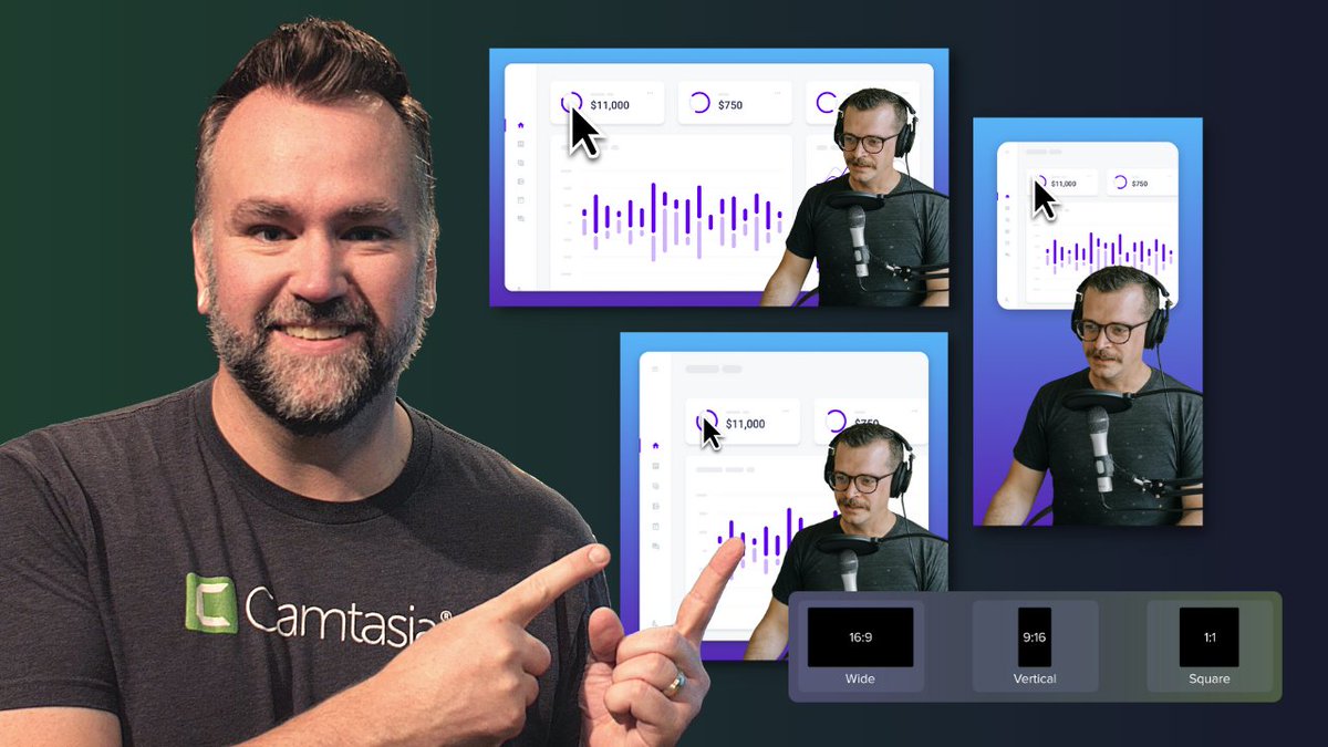 Camtasia's tweet photo. Camtasia Rev is here!

Transform your recordings into polished videos with a few clicks. If you're using Camtasia 2023, it's a FREE update. New to Camtasia? Start your free trial today. 

Don't miss our Camtasia Rev demo: https://t.co/YazBqy4wt9

 #CamtasiaRev #Camtasia2023 https://t.co/K1uE2G2kvE