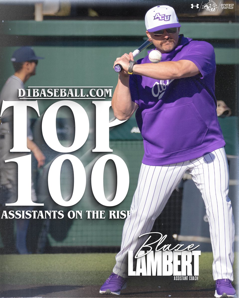 Congratulations to our very own Assistant Coach Blaze Lambert for being named one of the TOP 100 Assistants on the Rise!! 👏👏 #ATO | #GoWildcats