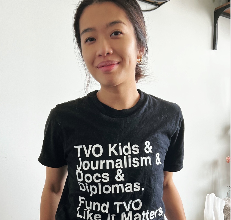 TVO_CMG's tweet photo. Starting today, a $75+ donation to our strike fund will get you a nifty T-shirt. 

And there are all kinds of other ways to show support — find info about our strike fund, petition, and more here: https://t.co/9o5DO8Hbww

#OntarioMade #FundTVOLikeItMatters #SolidariTee! https://t.co/5ZL6FDtn0q