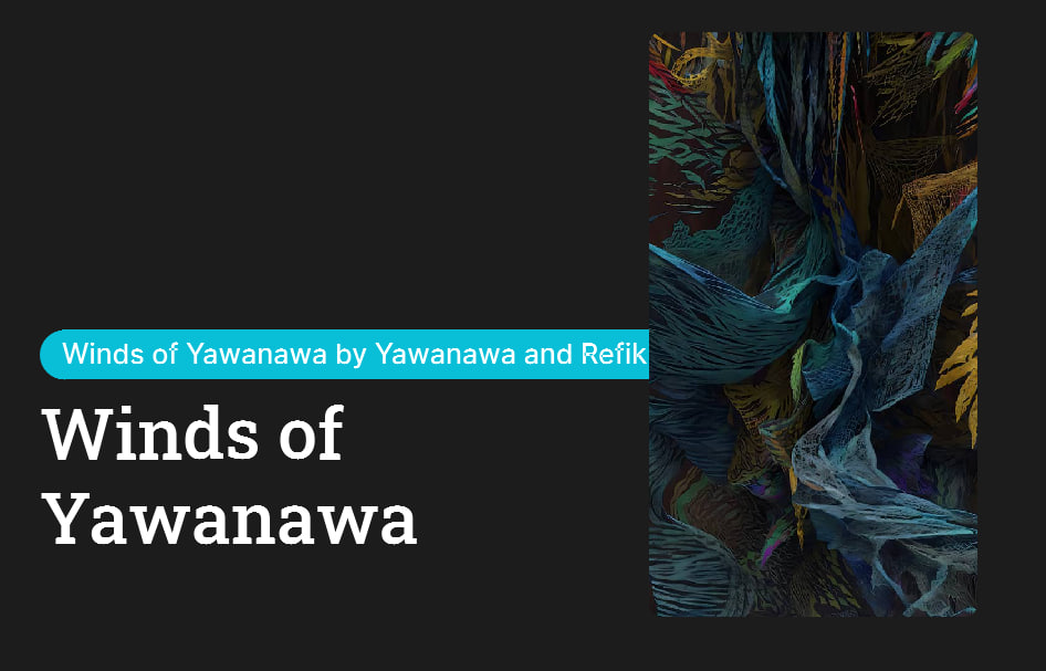 thirdzeus's tweet image. 💨 The Winds of Yawanawa are calling - answer them! ⬇️

⭐️ 

🤗 I just minted 2, this is some amazing art!