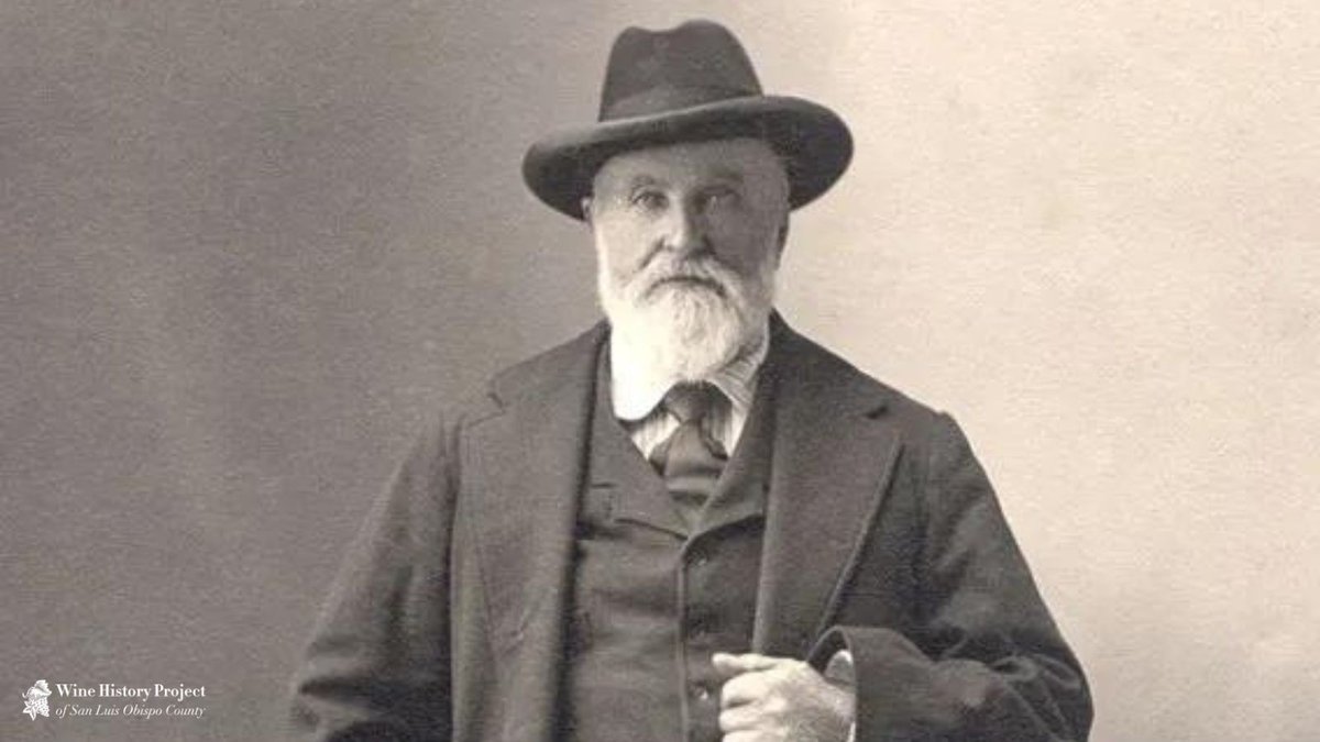 What happened in the 1800s in San Luis Obispo County? We had our 1st licensed commercial winemaker, Pierre Hypolite Dallidet! 🙌 buff.ly/3CBIISt #PasoWine #PasoRobles