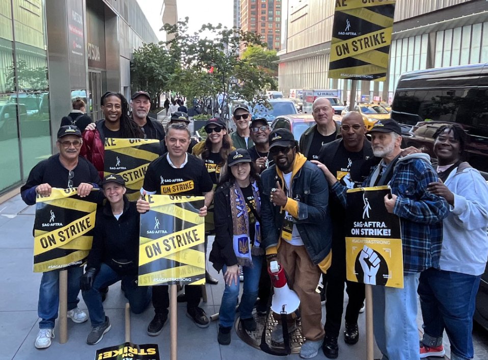 Today is Captain Appreciation Day! #SagAftraMembers are grateful for the strike captains who are on the picket lines every day, keeping our members safe and their spirits up. Thank you strike captains!