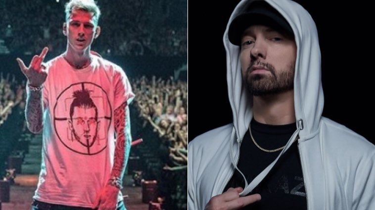 UtdTata's tweet image. MGK owned him on Rap Devil 🤩
Happy birthday Eminem.