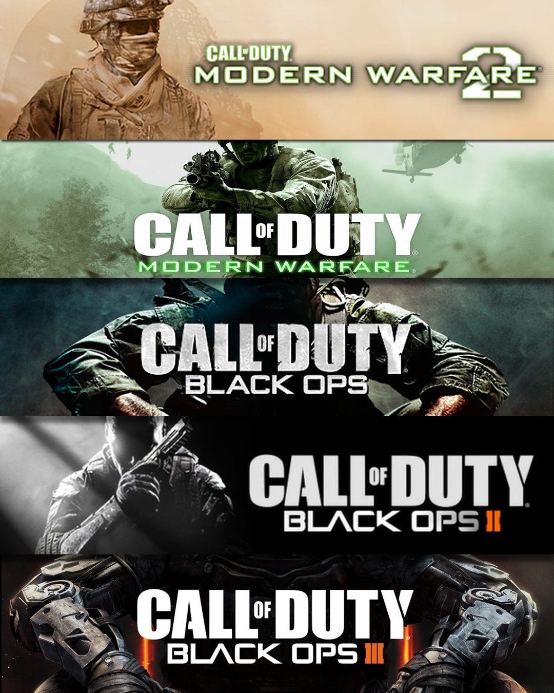 The best Call of Duty games, ranked