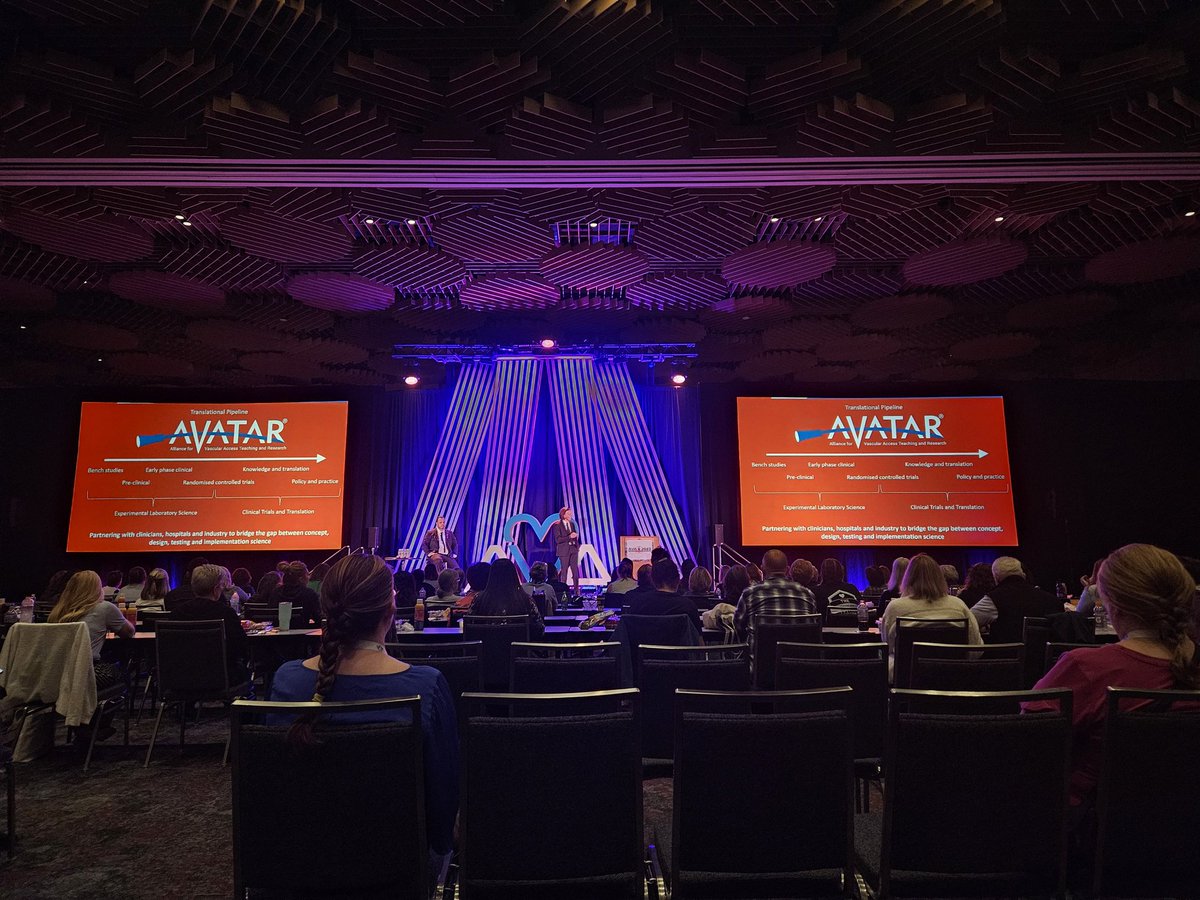 Nik Bappoo (@nikbappoo) on Twitter photo Awesome to see world leading Australian researchers & Innovators from the <a href="/AVATAR_grp/">AVATAR Group</a> on the global stage! Phenomenal audience engagement from MIBS <a href="/AndrewBulmer6/">Andrew C. Bulmer</a> Rhys Pritchard and some important takeaways on haemocompatibility of catheter biomaterials!
<a href="/pcarriv/">Pete Carr</a> <a href="/ISaveThatLine/">Association for Vascular Access</a> Awesome to see world leading Australian researchers & Innovators from the <a href="/AVATAR_grp/">AVATAR Group</a> on the global stage! Phenomenal audience engagement from MIBS <a href="/AndrewBulmer6/">Andrew C. Bulmer</a> Rhys Pritchard and some important takeaways on haemocompatibility of catheter biomaterials!
<a href="/pcarriv/">Pete Carr</a> <a href="/ISaveThatLine/">Association for Vascular Access</a>