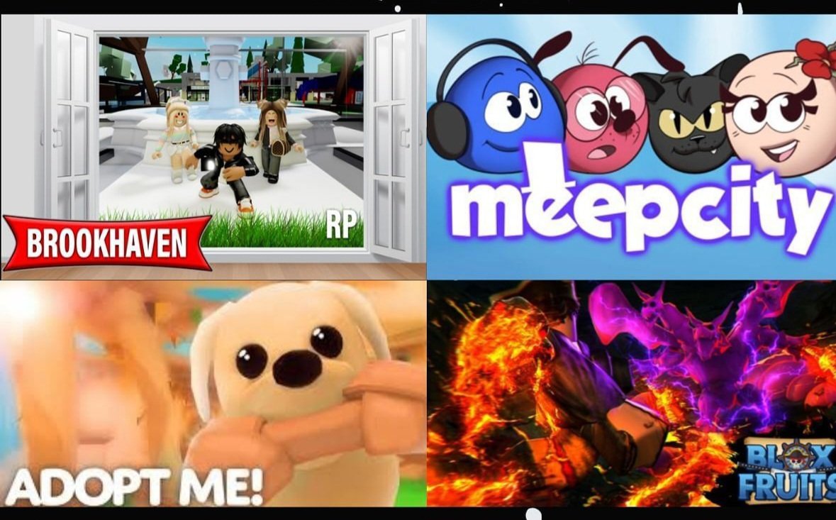 SirVonex's tweet image. One of these roblox games has to be deleted. Which one?
#Roblox #ROBLOX #Robloxbrookhaven #bloxfruit #robloxadoptme