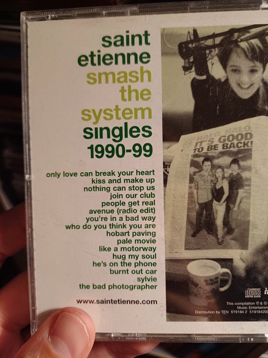 Indierock_Paris's tweet image. This tracklist if just crazy. Don&apos;t know if they&apos;ve properly smashed the system but they certainly won my heart 💚
#saintetienne #smashthesystem