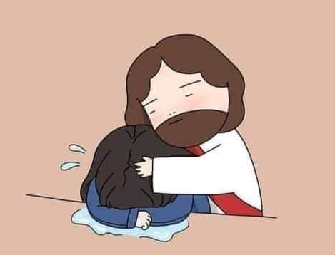 Há tristezas que só Deus entende e há feridas que só Ele cura. 💗🕊