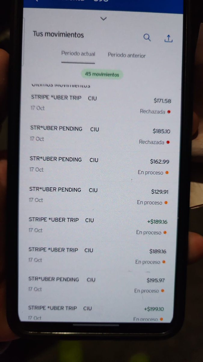 rayitoex's tweet photo. @Uber_MEX  excelente servicio llevo casi una hora pidiendo un uber pero me toman el viaje y me cancelan a pero eso si para cobrarme en el momento son bien buenos  excelente servicio 5 estrellas  en verdad siempre es lo mismo https://t.co/BpbqZbm66w