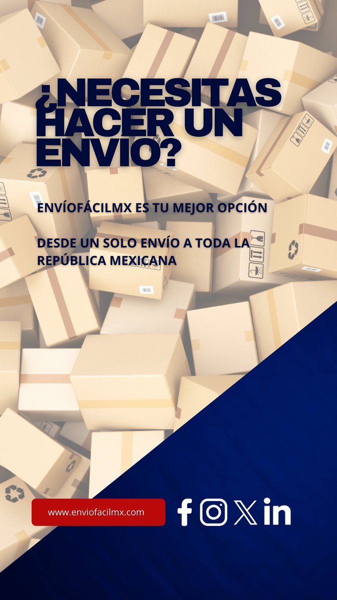 enviofacilmx's tweet photo. En la plataforma de EnvíoFacilMx, es muy sencillo cotizar tus envíos nacionales. 

https://t.co/ZKvjlxYkP7
#Envío #Cotiza #México #paquetería #enviofacilmx https://t.co/KBvlcHDu6L