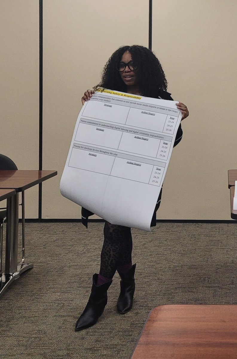 MrsAlanis1's tweet photo. The District Digital Learning Planning Committee collaborated and strategized to create action plans that will position Channelview ISD as a trailblazer in education technology @LeBlanc_LaKeish https://t.co/m1yOxEsJWq