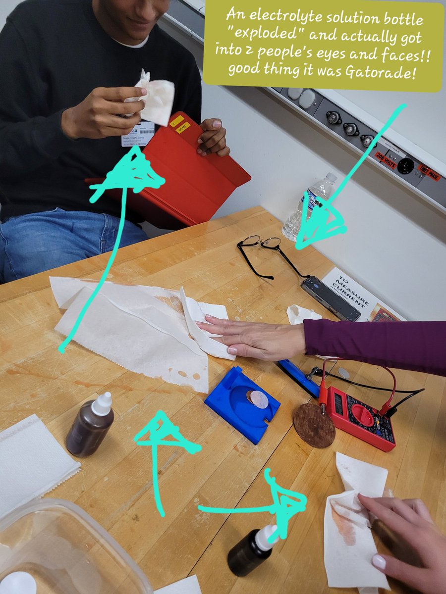 MsPChem's tweet image. Science club @CoEghs @ElkGrove_HS @District214 
Reinforced our scientific practices @argonne -
Lab safety,
Spreadsheet etiquette,
Vocabulary prefixes,
Whiteboard brainstorming,
Prototypes,
Iteration
3/4