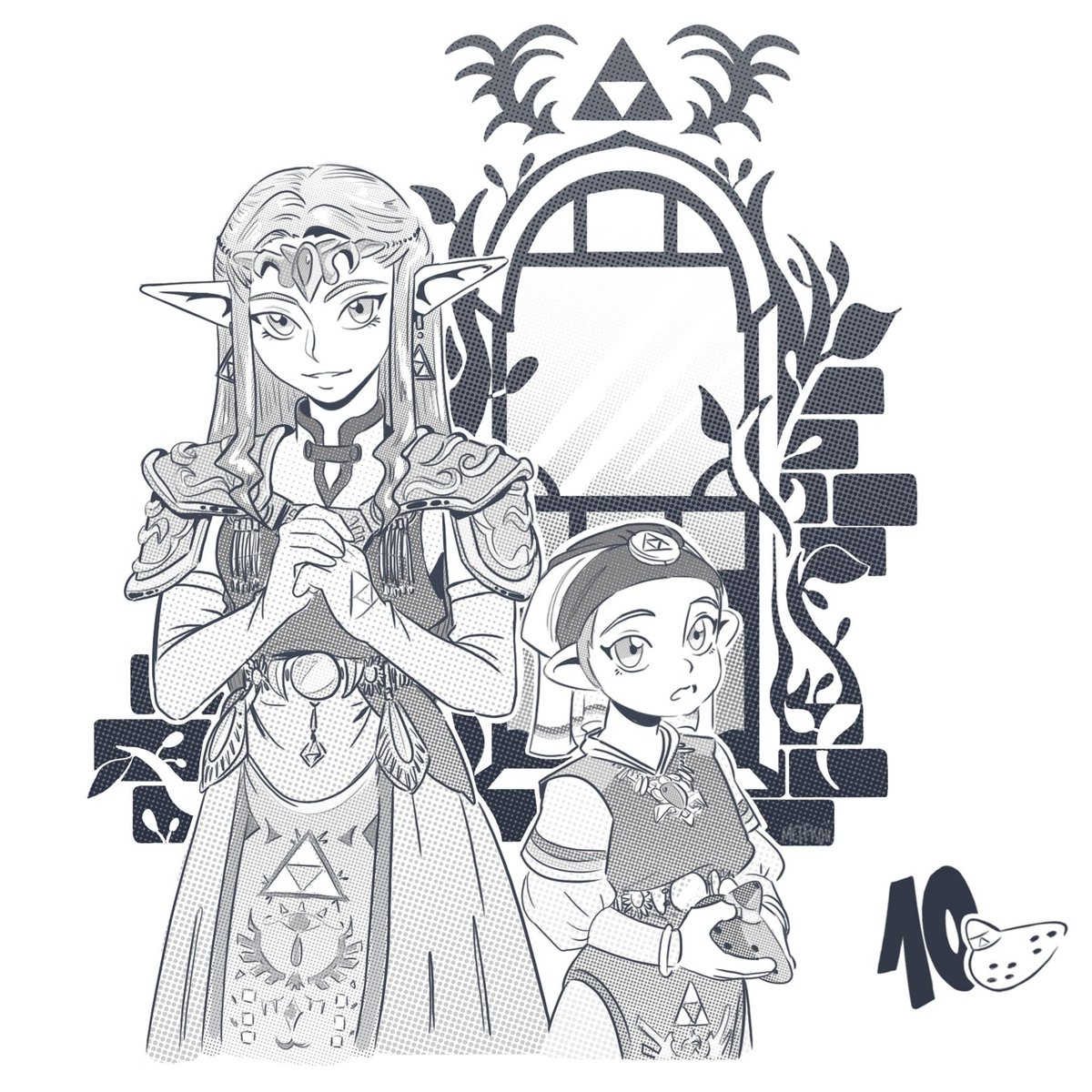 meifkoii's tweet photo. [◇Linktober day 10]◇ || Ocarina of Time [Princess Zelda]

#linktober #linktober2023 
#ocarinaoftime #TheLegendOfZelda https://t.co/hQSZiQo6LY