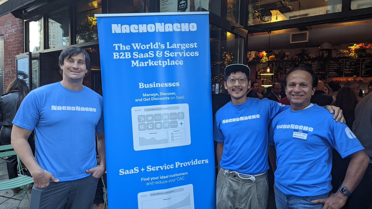Techweek_'s tweet photo. To celebrate “NachoTuesday”, NachoNacho (@getnachonacho) and Escalon Services (@EscalonGlobal) host an exclusive Happy Hour just for SaaS Founders, C-Suites, investors, and partnership directors. 🍻 https://t.co/u0dI0IDUiY