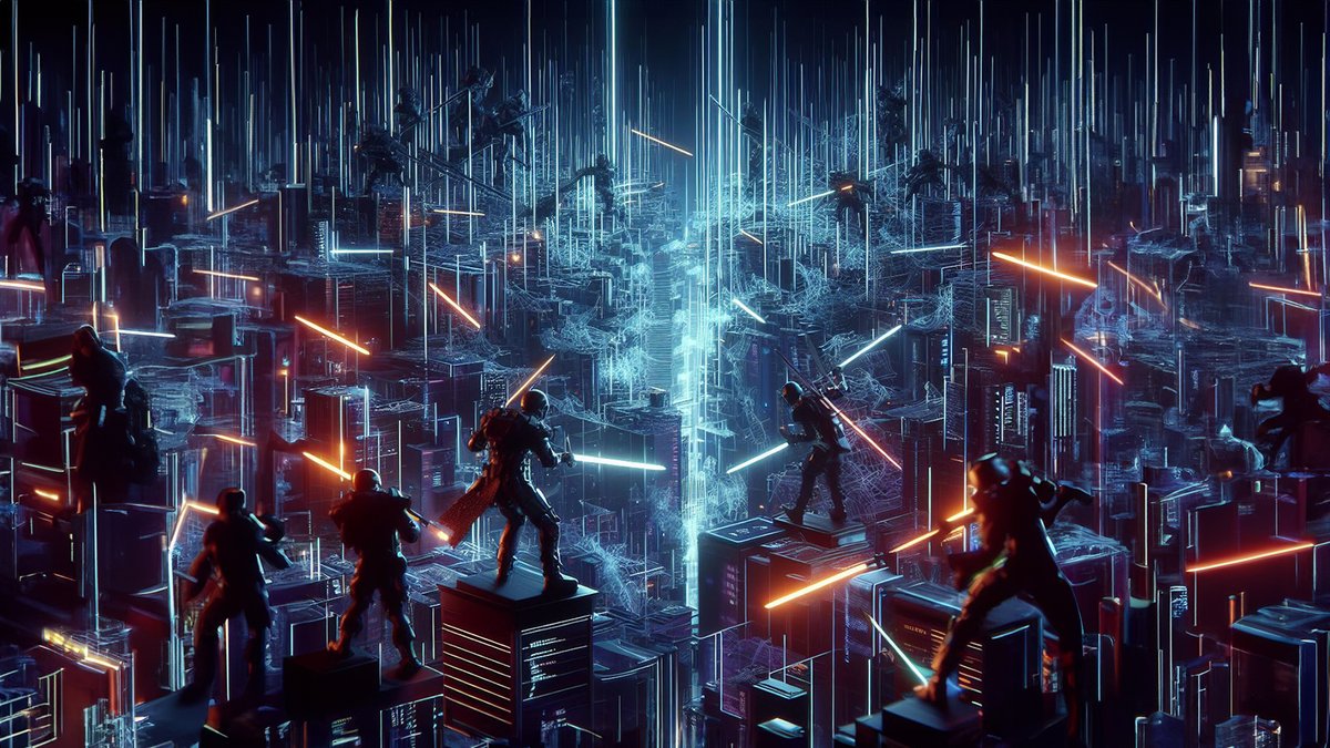 otter805's tweet image. 🌌⚔️ Brace yourselves for a mind-bending display of future-tech mastery! In a clash of futuristic light swords, a rift in the fabric of space and time emerges—an epic battle that transcends reality itself. Are we witnessing the birth of a new cosmic era? 🚀✨ #FutureUnleashed…