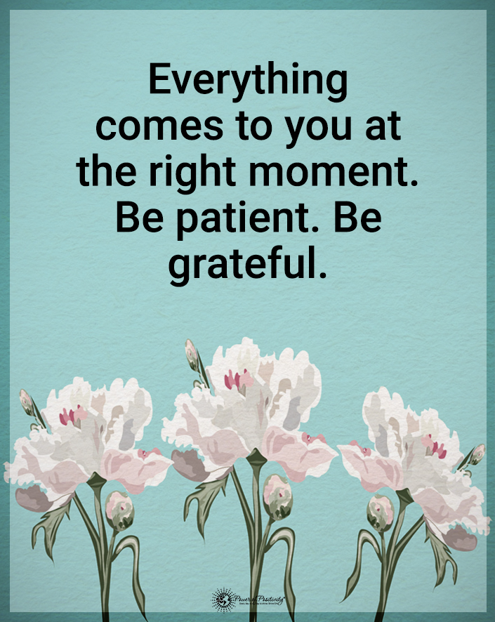 “Everything comes to you at the right moment. Be patient. Be grateful.” #patience #transformation #personalgrowth #growthmindset #growth #selfawareness #innerpeace #positivequote #bereal #beproud #beyourself #relax #quotes #inspirationalquotes #MotivationalQuotes #gratitude