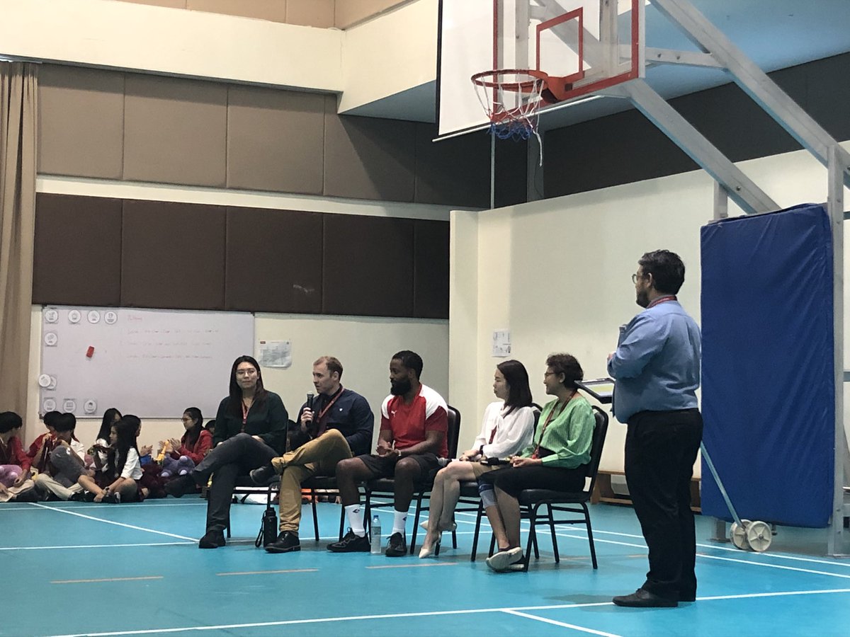 Hearing from the other side. In today’s assembly teachers were interviewed by students on what it’s like to walk in a teacher’s shoes. So much hard work goes on behind the scenes to prepare our young people for life beyond school. Thank you teachers 👏🏻👩🏻‍🏫🧑‍🏫