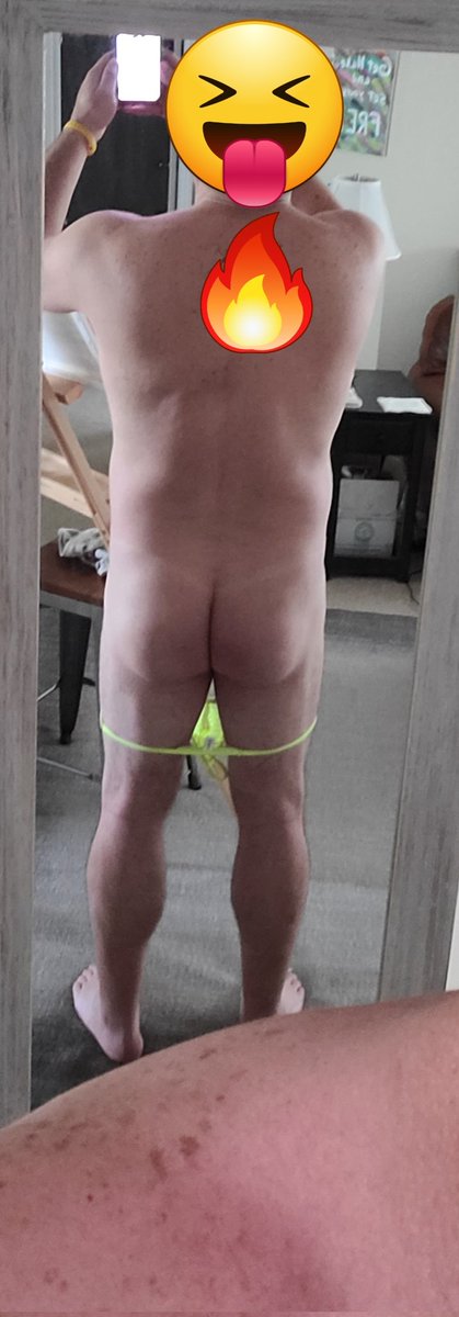 naked_man20's tweet photo. Feeling the neon g-string, first with them on, the pulled down around my knees getting ready for some deliciously sexy and naughty nude fun,also love that you can still see my g-string tanlines #gstring #gstringlife #nudist #nudeisbest @lovelady2030 @ccflight1 @StarkistAq https://t.co/U0BS0Cu0vc