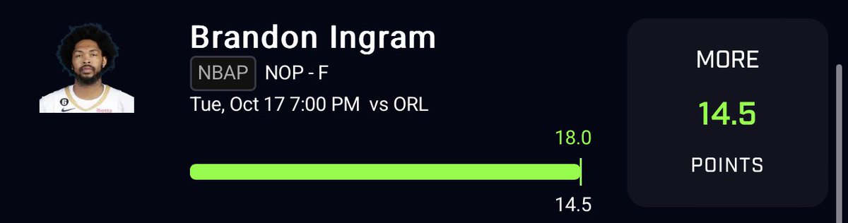 Sweeperss_'s tweet photo. CASH INGRAM! NBA Genie Shi 🧞

#GamblingTwitter #prizepicks #nba #prizepickswins #prizepickslocks #prizepicksslips #prizepicksnba #fanduel #sleeper #fliff #nbalocks https://t.co/Kd4poIAemh