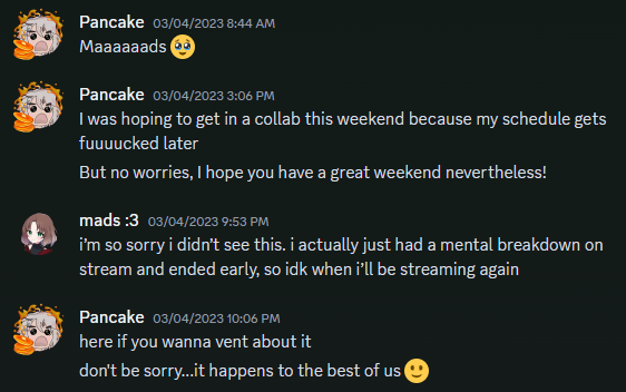 _yeehawmads's tweet photo. just so we're clear, i've never asked for a collab. he did 3 days after meeting me, not knowing me or talking to me much at all. we exchanged a total of maybe 30-40 messages? but yeah, i use people :3 (ty for sharing this rue) https://t.co/oQlcAxTzN3