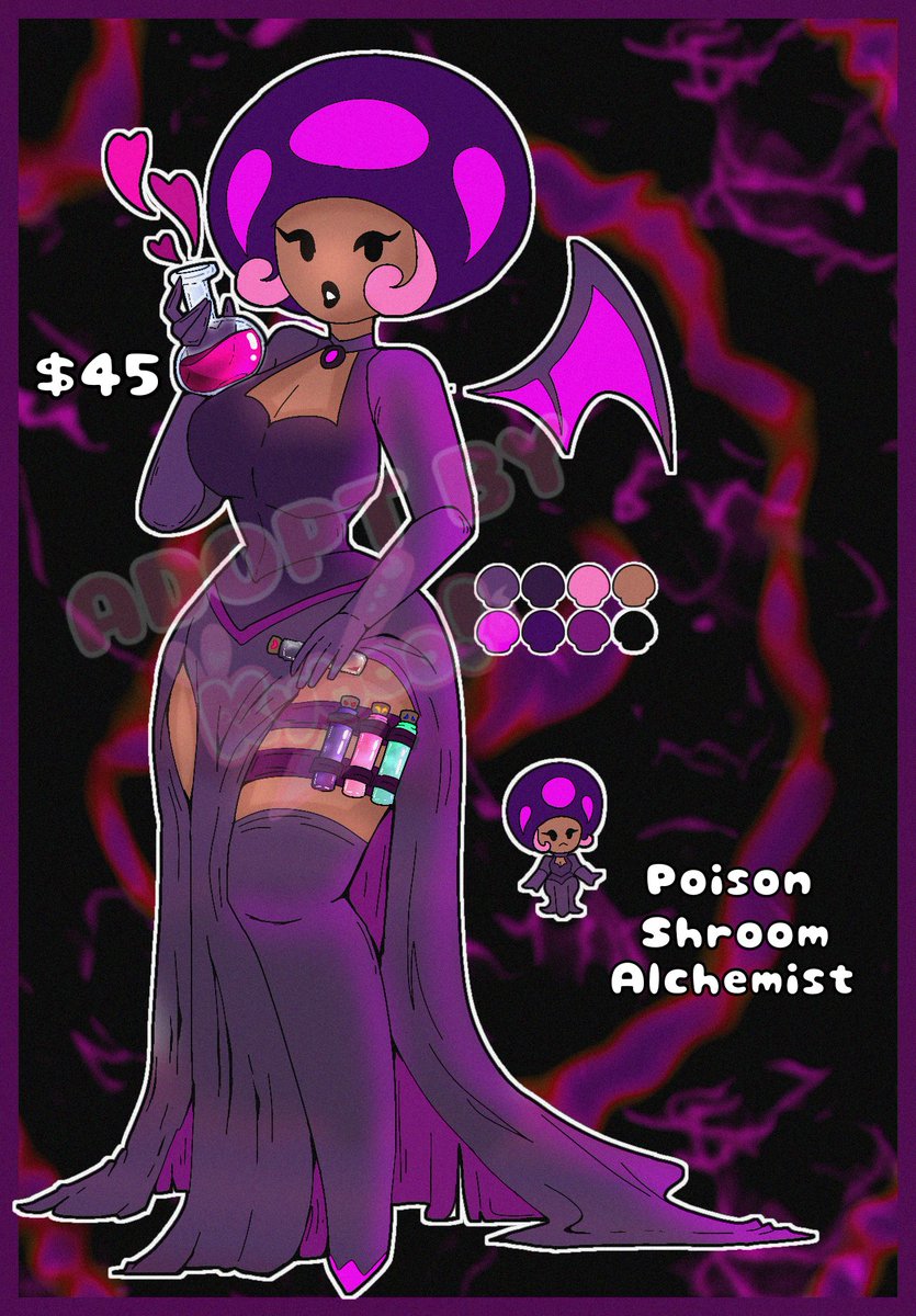 Kyboodles's tweet photo. Mushroom Ladies going for $45 each! Trying to get some Mario games ✨
They both have an eye shine version and just the normal ones. 
DM or comment if you'd like to claim one! 
( I'll be working on little mousers next ✨ ) https://t.co/TUoGVhwUUy