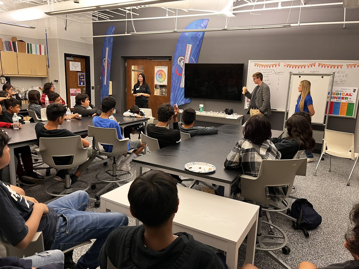 LIC included a visit from 5 BEA Alumni! Alexi (2020) finishing Civil Engineering at KU, Ashraf (2020) perusing IT &amp; pre-med at KU Edwards, Wyatt (2023) pursuing chemical eng. at KU, Zach (2023) pursuing mechanical eng. at KU, and Cendy (2023) nursing major at JCCC 🎓 <a href="/Olathe21st/">Four-Year Academies</a>