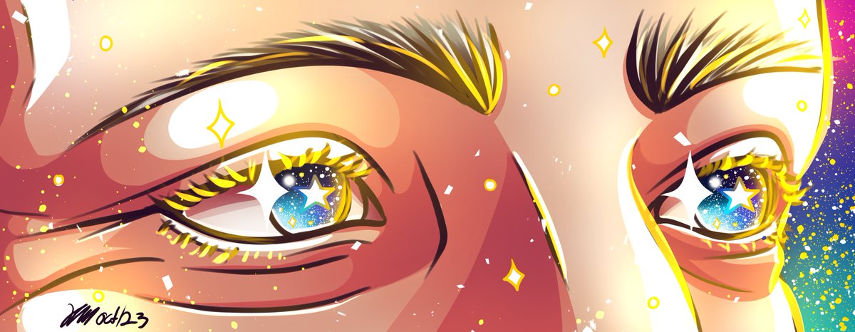 KylaDrawsThings's tweet photo. Windows to the soul... 
#goodomensfanart #aziracrow #ineffablehusbands https://t.co/kpZ4MSfRNc