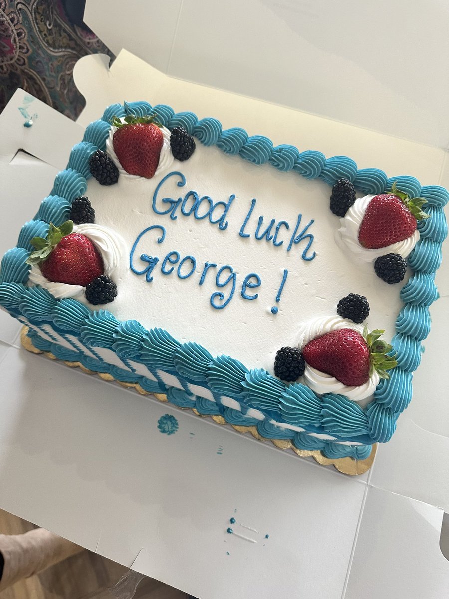 Yo my team got me a cake 🥲