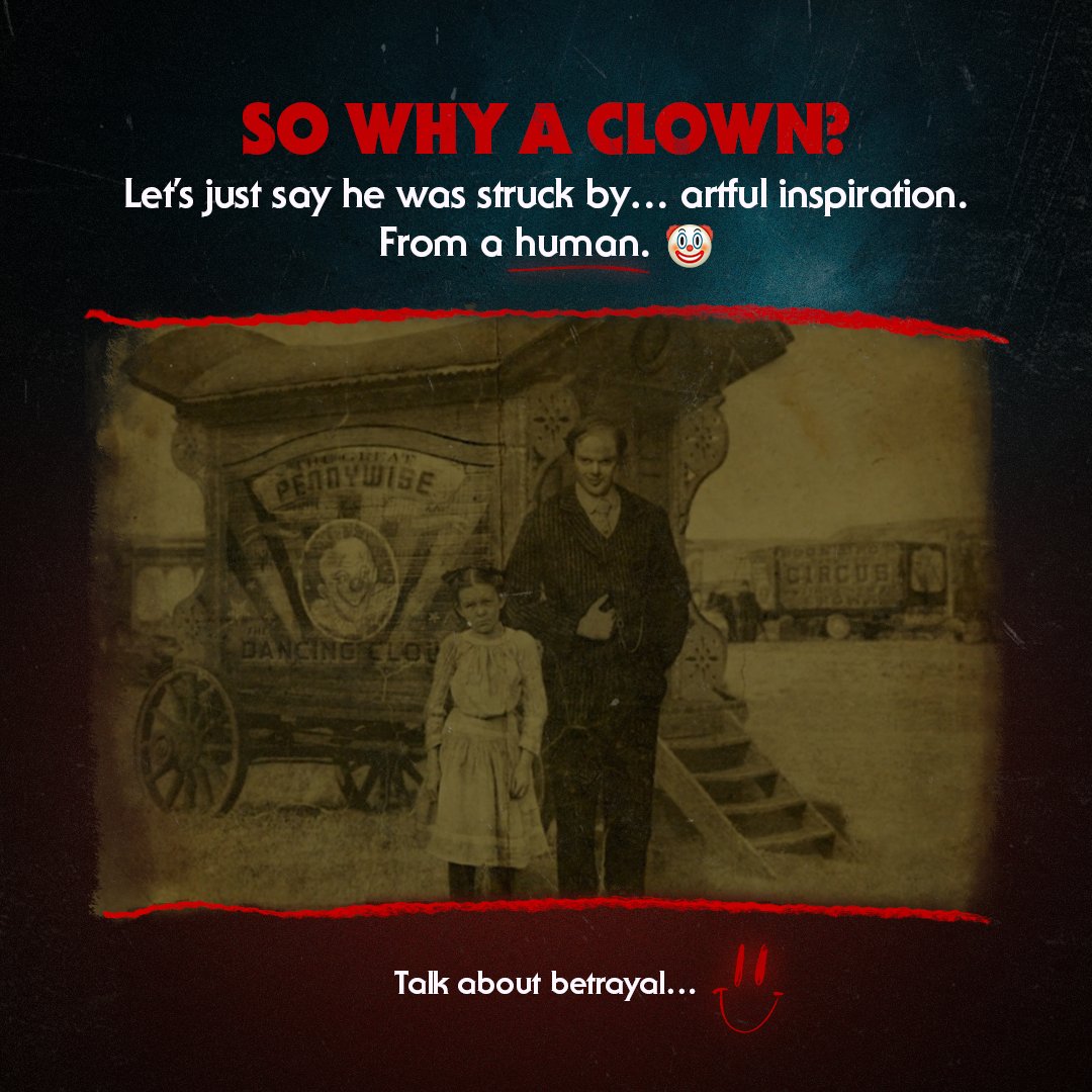 HBOAsia's tweet image. Although the way Pennywise only comes back every 27 years to eat you does remind us of our exes. 

Watch #ITChapterTwo on #HBOGO to see how they brought the rich lore of #StephenKing’s IT to life.