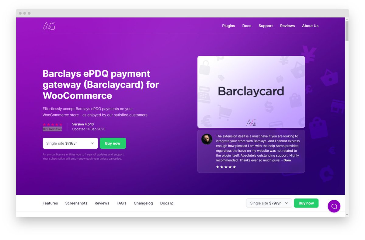 We_are_AG's tweet photo. 🌟 Stellar Reviews for Our Plugins!

Thrilled to share the love from our amazing customers! 

🌐 Worldline Plugin: 5-star performance!
🏦 Lloyds Plugin: More 5-star applause! 
💳 Barclays ePDQ Plugin: 5 stars, yet again!
And now 100+ reviews for our ePDQ Plugin!

Kudos team! 🙌 https://t.co/YIeuTrg3SZ