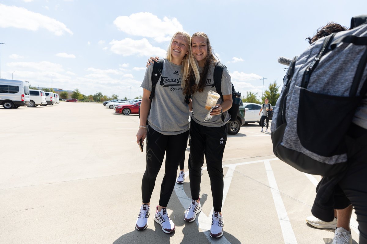 AggieSoccer's tweet photo. Most siblings play together at the YMCA, and then in middle school, maybe even high school, but siblings playing together in college?

The Matulas know a little bit about that.

READ | Sister Sister: Soccer Edition

📝 https://t.co/L4zjev2fPd

#GigEm | 👍 https://t.co/FUmAYFiQmE