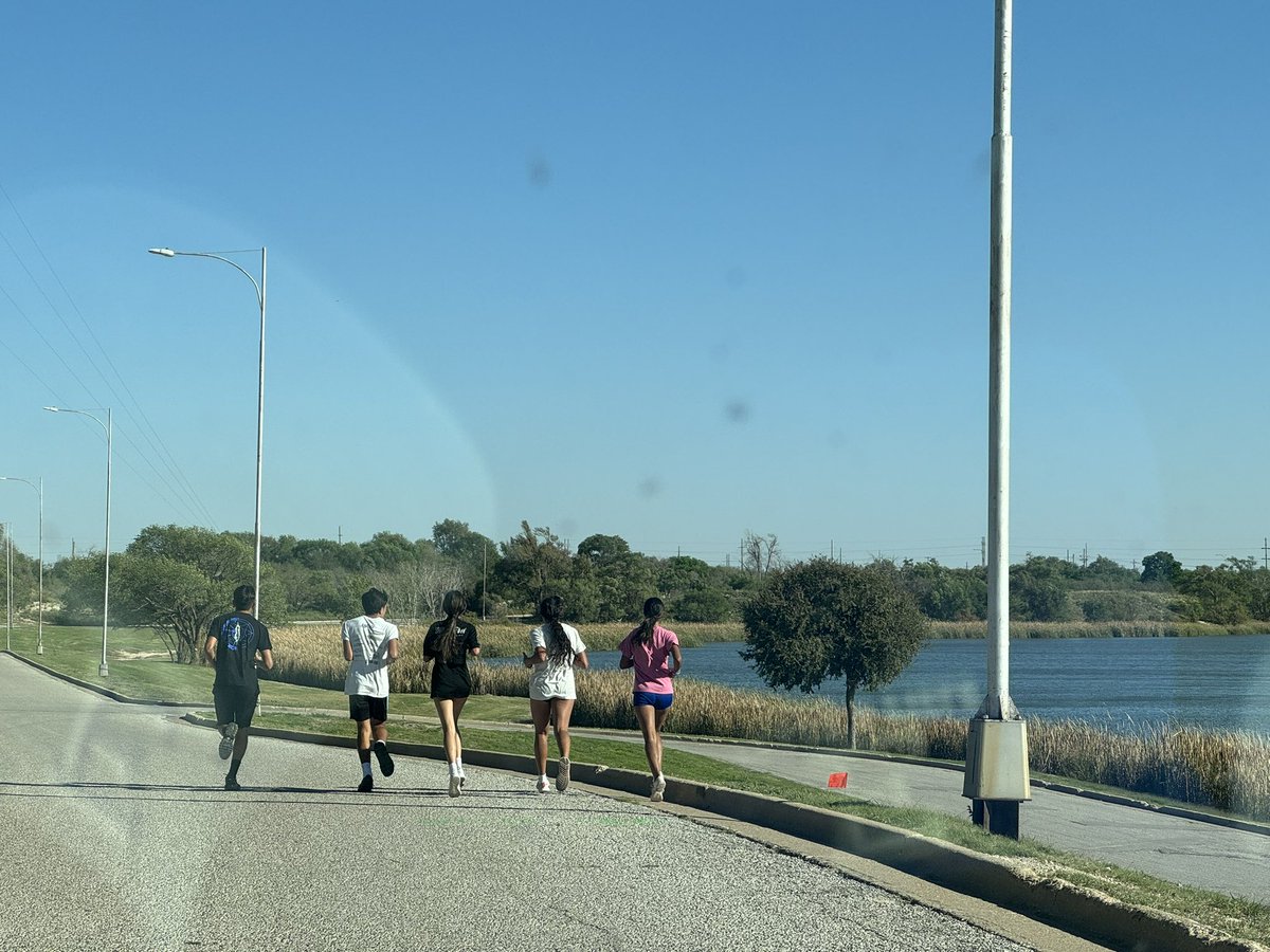 Beautiful day for a run!