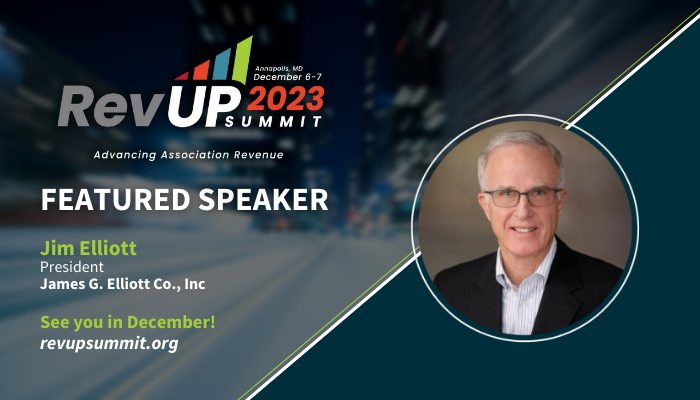 Jim Elliott and Chris Smith, CEO of FMCA, will be discussing how associations can build a culture of revenue by borrowing proven techniques from their commercial competitors.  At the PAR RevUP Summit, Dec. 7 in Annapolis. #RevUP #PAR #association #revenue