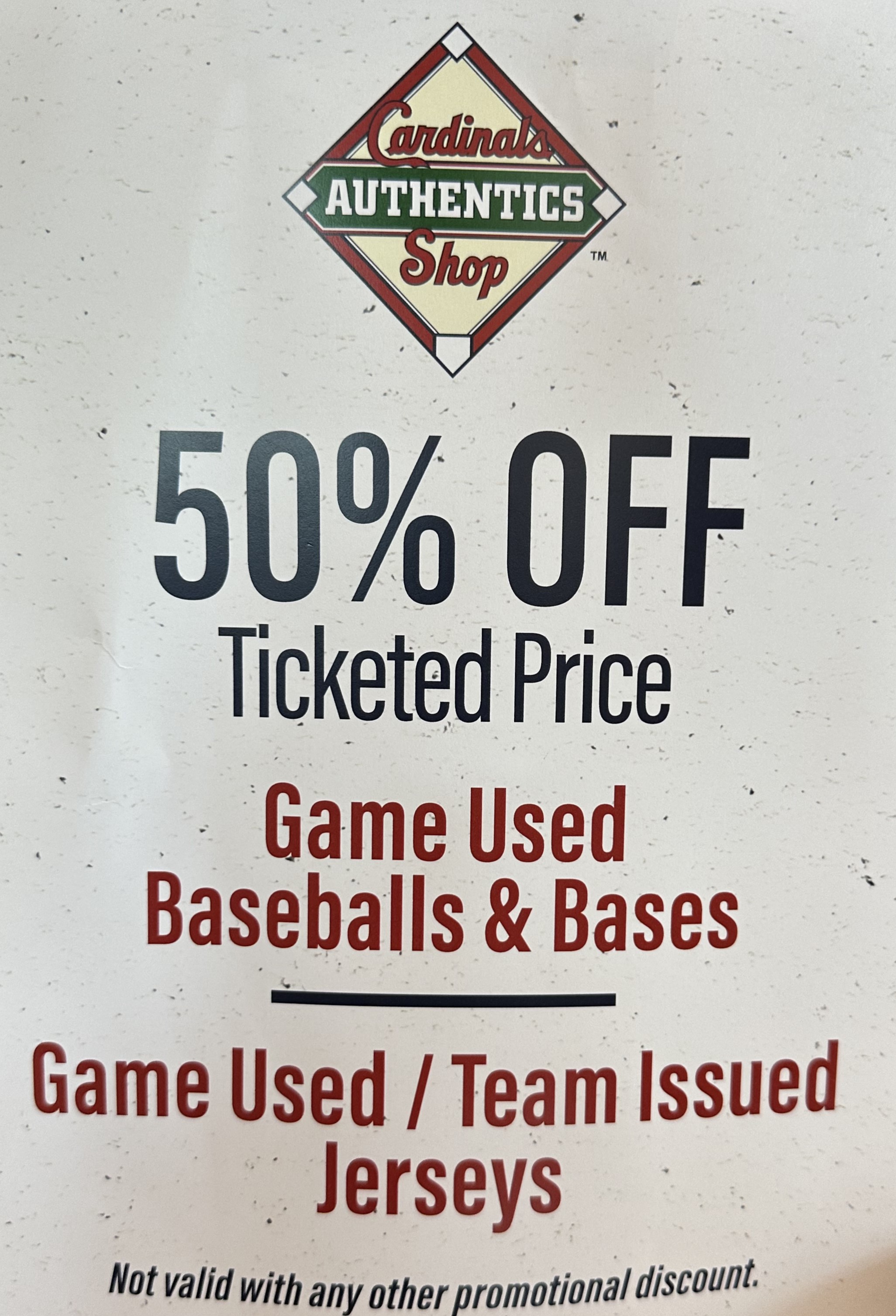 St. Louis Cardinals Game Used MLB Memorabilia for sale