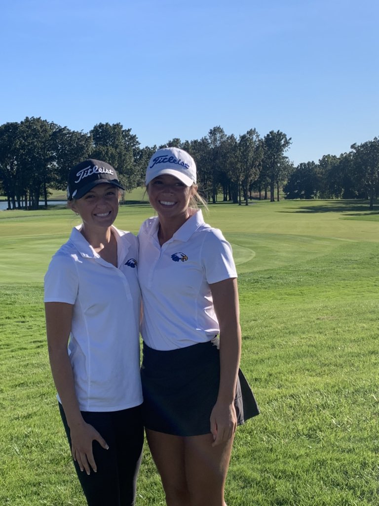 Mallory and Seena finished their season today.  They both played great today.  Seena shot an 88 and Mallory shot a 75.    What a way to end the season.  Great job ladies.