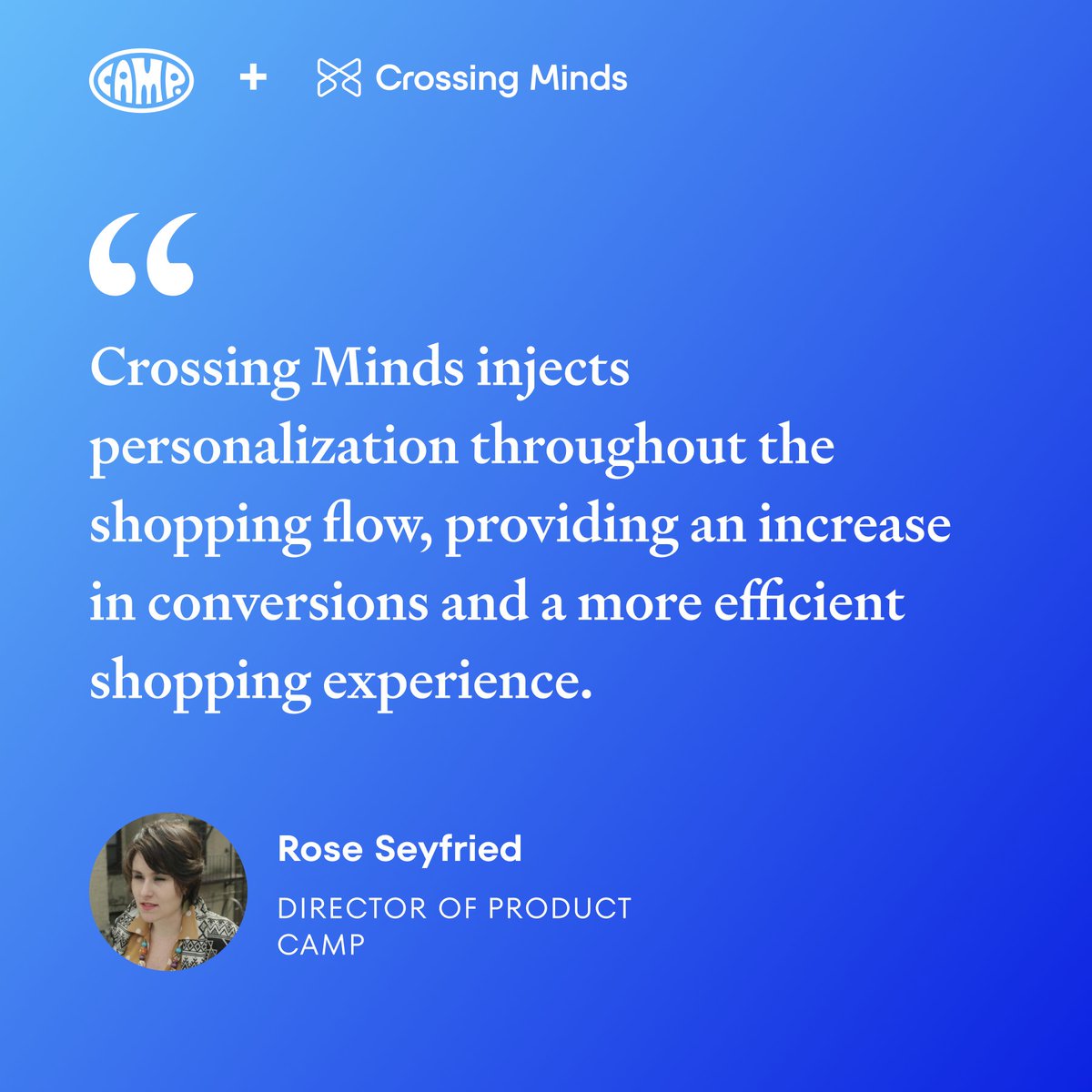 Personalized recommendations for #ecommerce should be so much more than "new" and "trending" carousels. Chat with us to learn how you can up your personalization game with Crossing Minds' platform, boosting conversions and improving customer experiences. hubs.la/Q025TFsK0