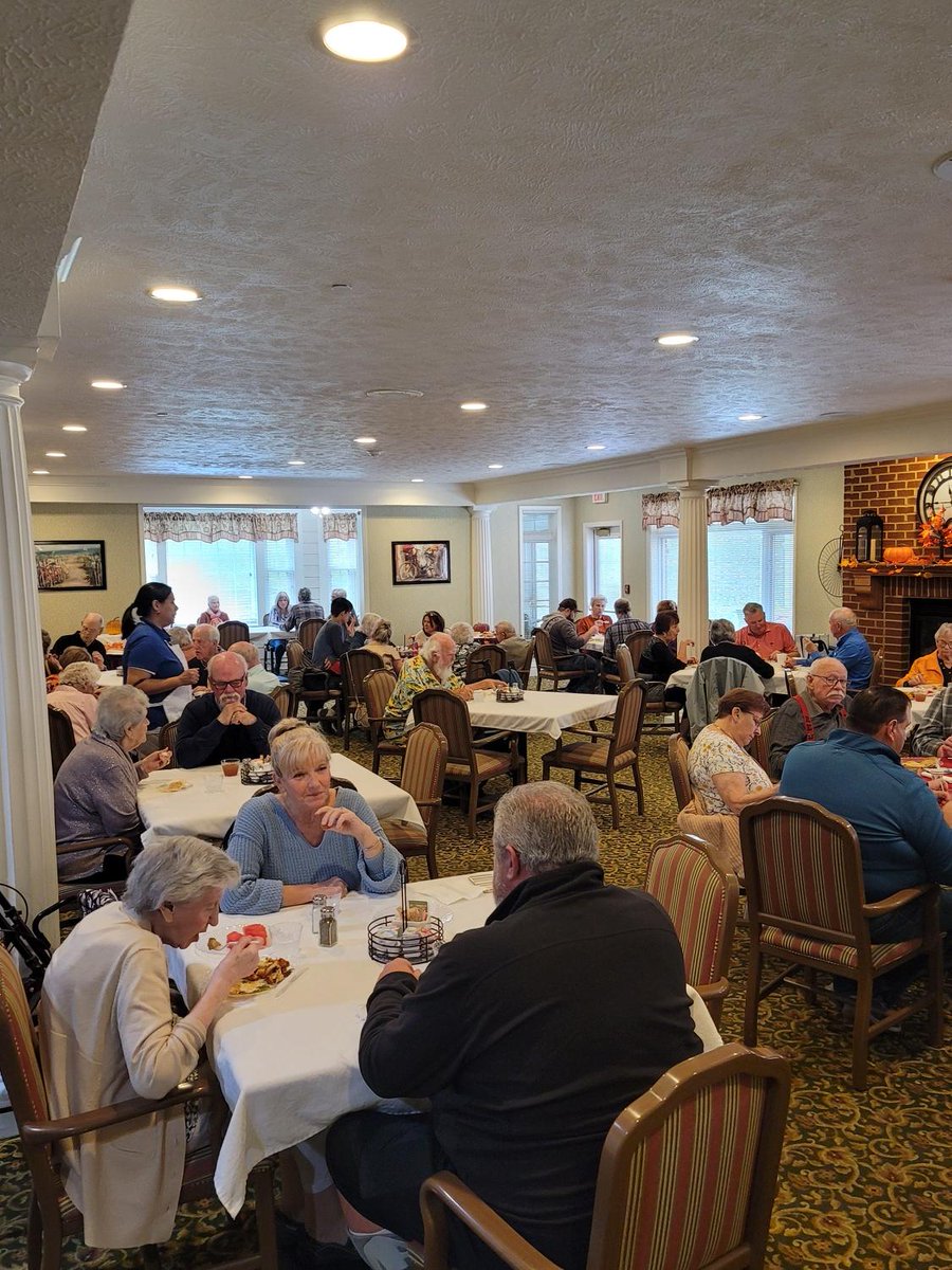 We had a great time at our Sunday Brunch! We would love to host you next month! #seniorliving #bestinthemidwest #trilogyrocks
