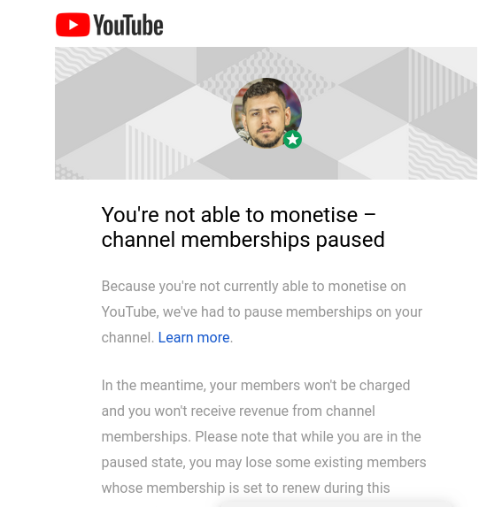 richimedhurst's tweet photo. YouTube just demonetized my channel.

Giving context to conflicts is apparently "terrorism".

Why do you punish journalists for simply doing their jobs? @YouTube @TeamYouTube @YouTubeCreators 

This is the second time, and both times I severely criticized Israel. How bizarre. https://t.co/3bD9MVCGUL