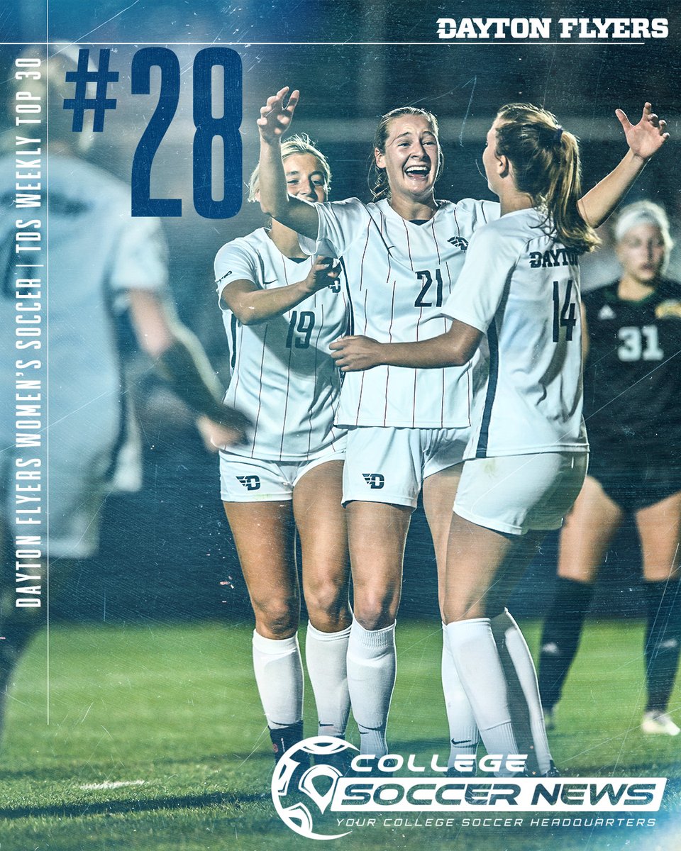 Top 3⃣0⃣!!

The Flyers jump into the <a href="/csoccernews/">College Soccer News</a> Top 30 after another 2-0 week!

&gt;&gt; bit.ly/3S4XFWm

#GoFlyers // #UDWSOC